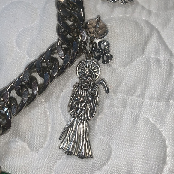 ✅SOLD✅✅Juego de collar y cadena de la SM , cadena de H&M /cristales /perlas /✅✅✅ - Picture 4 of 7